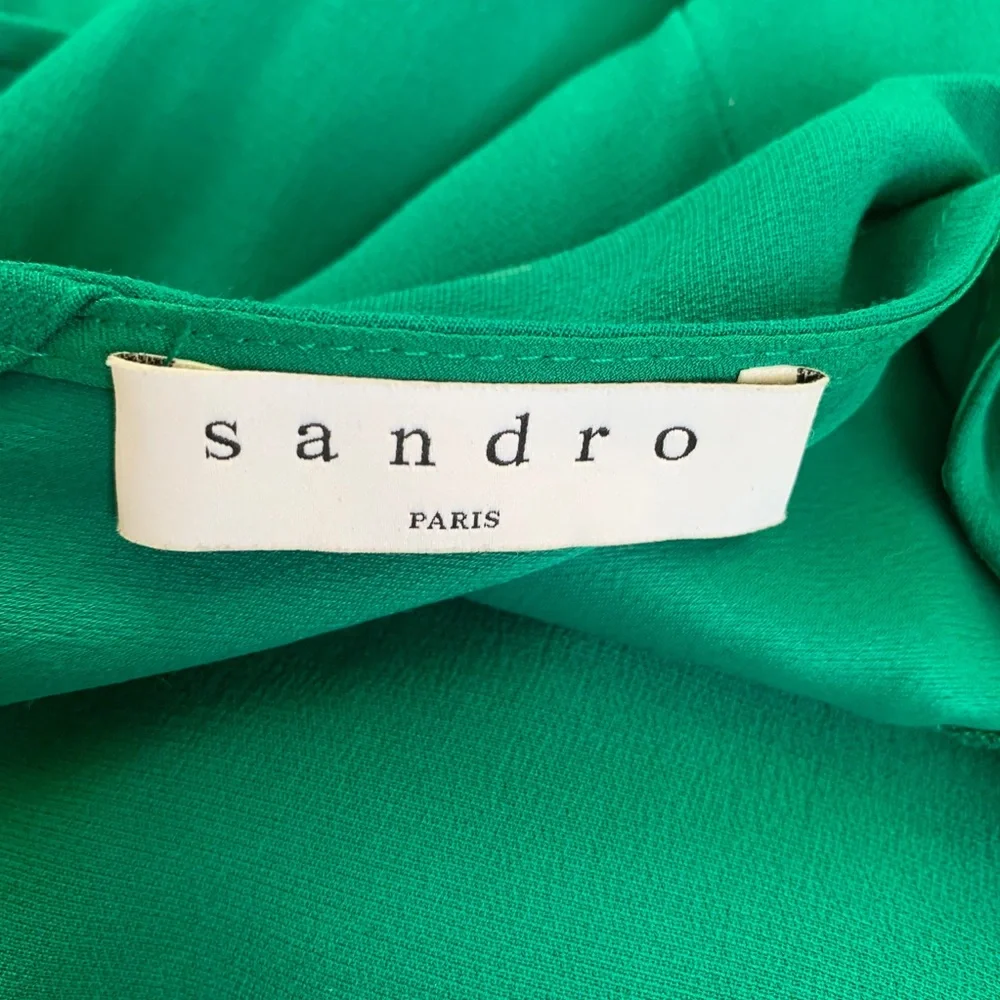 Sandro Teal Mini Dress - Picture 8 of 10